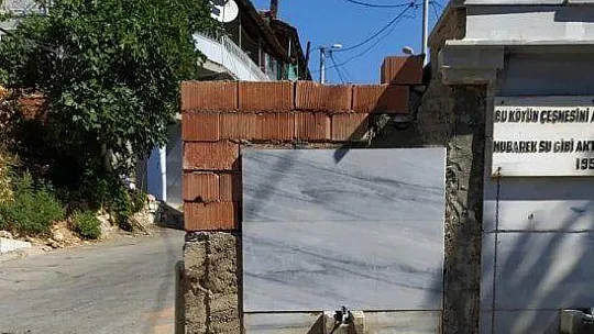 Milli Mücadeleye katkılarından dolayı Celal Bayar tarafından hediye edilen çeşme restore edildi