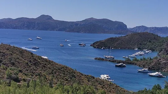 Milyonerlerin tercihi Marmaris'in koyları