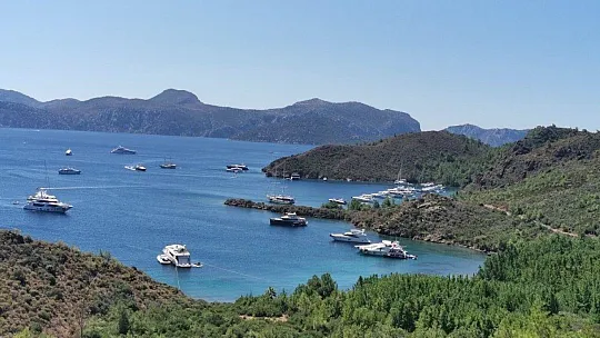 Milyonerlerin tercihi Marmaris'in koyları