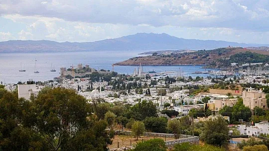 Milyonlarca turist Bodrum'u artık seyir terasından izleyecek
