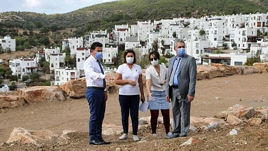 Milyonlarca turist Bodrum'u artık seyir terasından izleyecek