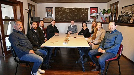 Karaca'dan İnşaat ve Mimarlar Odası'na ziyaret