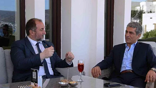 Montenegro Tarım, Orman ve Su Yönetimi Bakanı Aleksandar Stijovic Bodrum'da