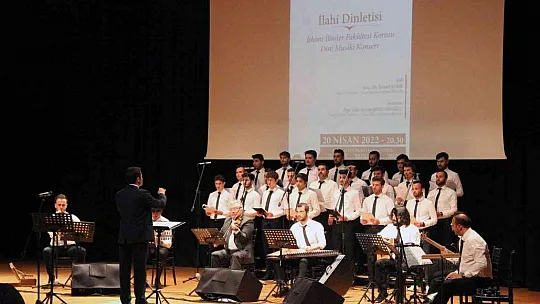 MSKÜ'de İlahi dinletisi