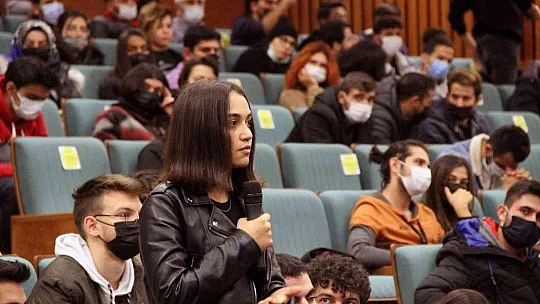 MSKÜ'de Rektör-Öğrenci buluşması