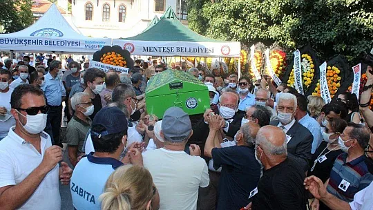 Muğla Belediye eski başkanı Orhan Çakır son yolculuğa uğurlandı