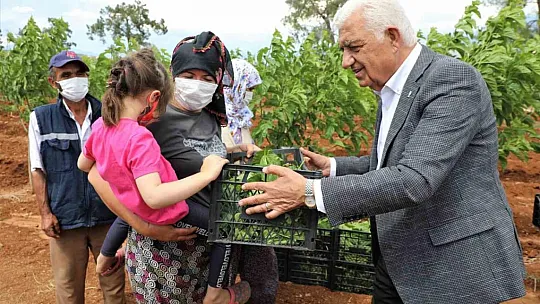 Büyükşehir'in desteği ile İpekböcekçiliği gelişiyor