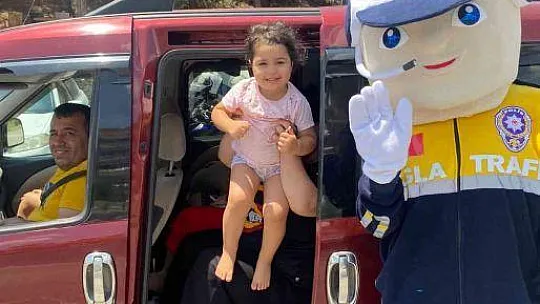 Muğla'da 'şeker' tadında trafik uygulaması