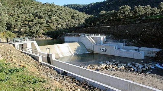 Muğla'da 2020 yılında 210 bin dekar alan sulandı