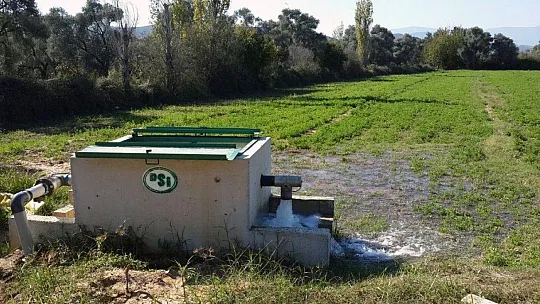Muğla'da 2020 yılında 210 bin dekar alan sulandı