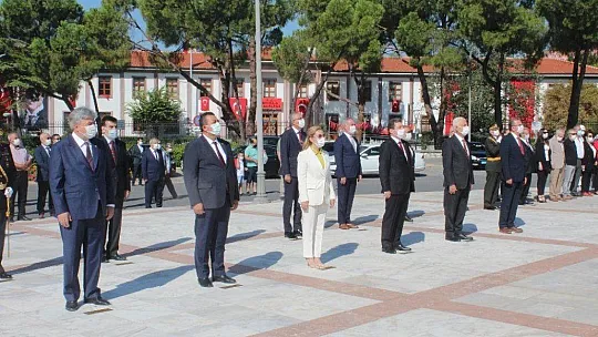 Muğla'da 30 Ağustos Zafer Bayramı törenle kutlandı