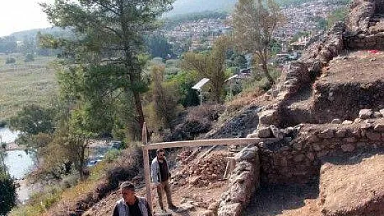 Muğla'da 60 metre uzunluğunda tonozlu tünel bulundu