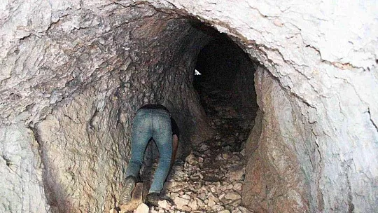 Muğla'da 60 metre uzunluğunda tonozlu tünel bulundu