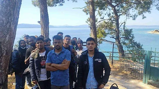 Muğla'da 62 düzensiz göçmen yakalandı