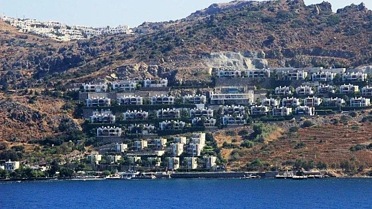 Muğla'da 9 ayda 1 milyon m2 alana yapı ruhsatı verildi