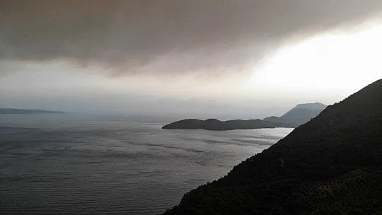 Muğla'da alevler yeniden yükseldi
