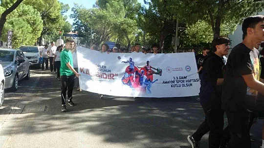 MUĞLA'DA AMATÖR SPOR HAFTASI KUTLAMALARI BAŞLADI