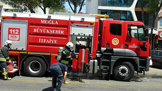 Baca Yangını Vatandaşı Korkuttu