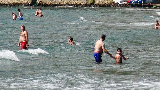 Muğla'da ekim ayında deniz keyfi