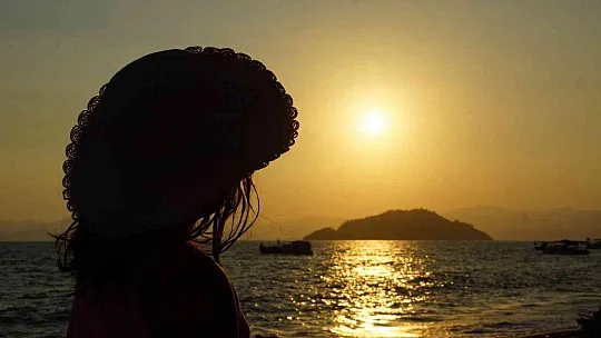 MUĞLA'DA GÖZ KAMAŞTIRAN GÜN BATIMI