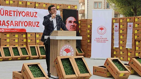 Muğla'da Nisan sonuna kadar 1 milyon 900 bin fide toprakla buluşacak