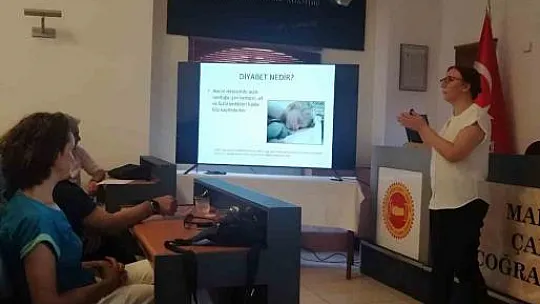 Okulda Diyabet Eğitimi Verildi