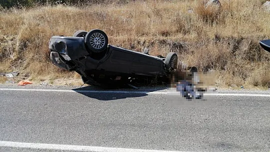 Muğla'da otomobil takla attı: 1 ölü, 4 yaralı