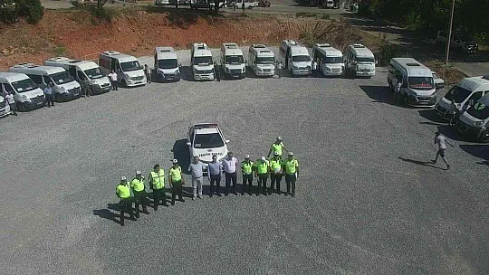 Muğla'da servis şoförlerine uygulamalı eğitim verildi