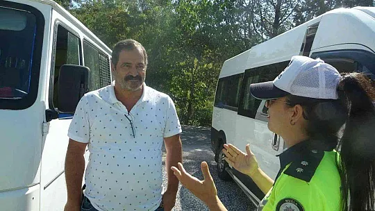 Muğla'da servis şoförlerine uygulamalı eğitim verildi