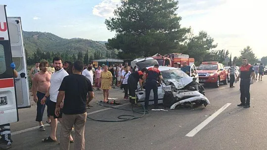 Muğla'da trafik kazası: 4 yaralı