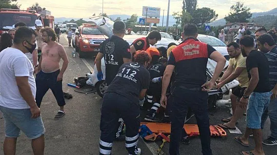 Muğla'da trafik kazası: 4 yaralı