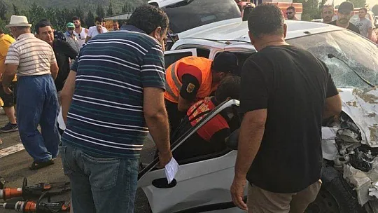 Muğla'da trafik kazası: 4 yaralı