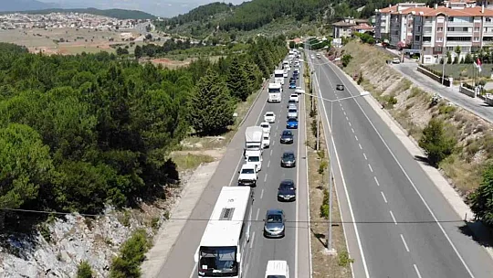 Yollarda bayram yoğunluğu