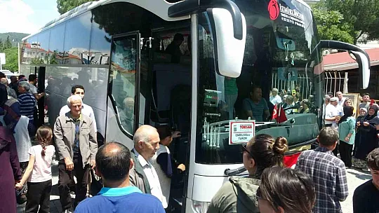 179 hacı adayı kutsal topraklara uğurlandı
