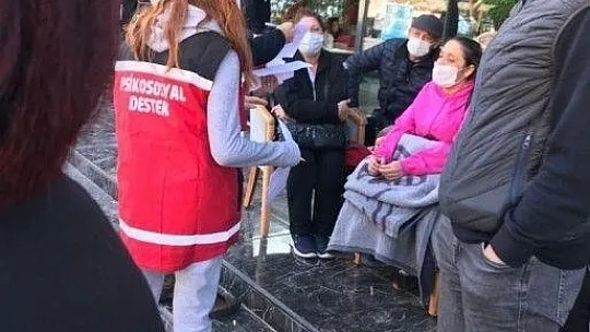 Muğla'dan psikolojik destek ekipleri İzmir'e gönderildi
