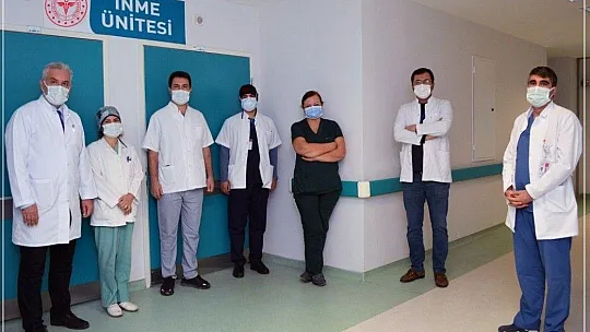 Muğla Eğitim Araştırmada felçli iki hasta sağlığına kavuştu