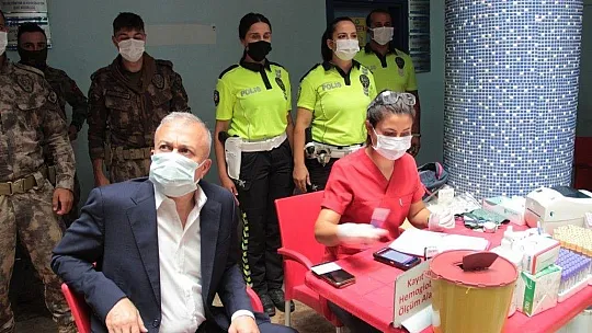 Muğla Emniyet'i kan bağışladı