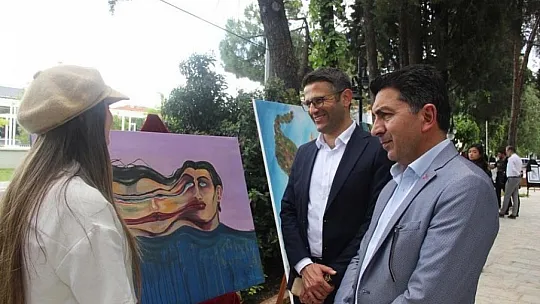 Güzel Sanatlar Lisesi'nde 'Resim Sergisi' Düzenlendi