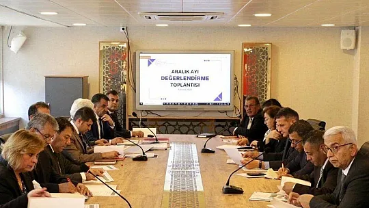 MUĞLA İL MİLLİ EĞİTİM'DE DEĞERLENDİRME TOPLANTISI GERÇEKLEŞTİRİLDİ