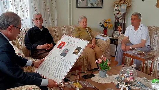 Muğla İl Müftüsü Çapçı'dan şehit ailesine ziyaret