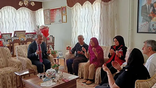 Muğla İl Müftüsü Çapçı'dan şehit ailesine ziyaret