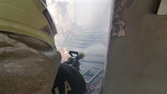 Muğla İtfaiyesi Aydın'daki yangına müdahale etti