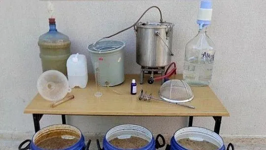 Muğla Jandarması 361 litre sahte içki ele geçirdi