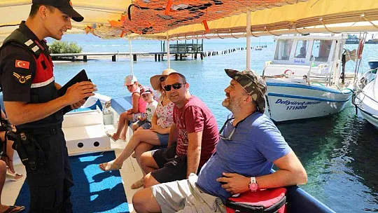 Muğla jandarması havadan İHA destekli 9 bin 151 personelle bayram nöbetinde