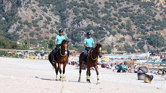 Muğla jandarması havadan İHA destekli 9 bin 151 personelle bayram nöbetinde
