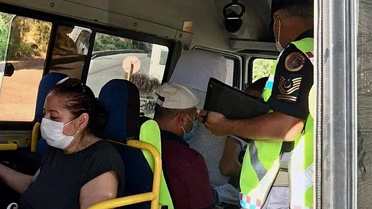 Muğla Jandarmasından 628 personelle Covid-19 denetimi