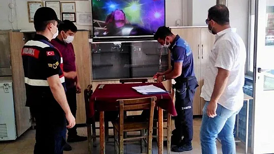 Muğla Jandarmasından 628 personelle Covid-19 denetimi