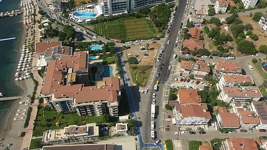 Muğla'nın 'uçan göz'ü 15 Temmuz şehit ve gazileri için havalandı