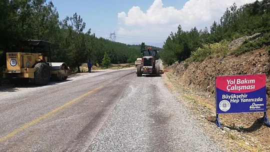 10 ilçede asfalt çalışması