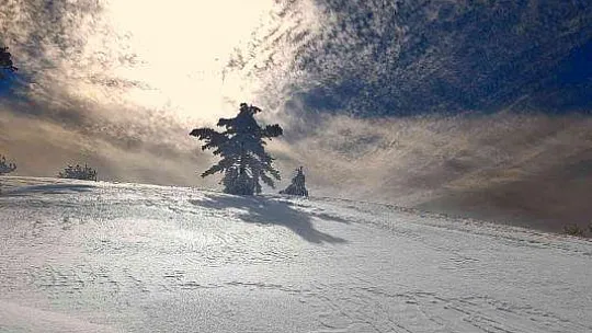Muğla'nın bilinmeyen Sibirya'sında kar alınlığı 2 metreyi aştı